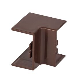 Угол внутренний 25х16мм, темное дерево, уп.4шт, EKF Plast ibd-25-16x4