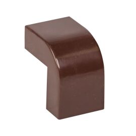 Угол внешний 20х10мм, темное дерево, уп.4шт, EKF Plast obd-20-10x4