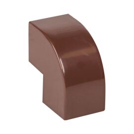 Угол внешний 25х25мм, темное дерево, уп.4шт, EKF Plast obd-25-25x4