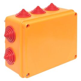 Коробка распаячная огнестойкая E90 150х110х70мм, 6P, 10мм², IP55, 6вв, EKF PROxima plc-kmrf-150-6-10