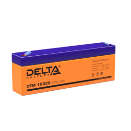 Батарея аккумуляторная DTM 12022, (12В, 2.2Ач), DELTA 4614010050001