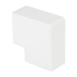 Поворот на 90 град. 40х25мм, белый, уп.4шт, EKF Plast abw-40-25x4
