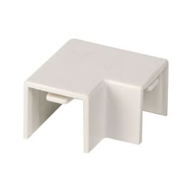 Поворот на 90 град. 16х16мм, белый, уп.4шт, EKF Plast abw-16-16x4