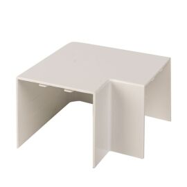Поворот 90 град. 60х60мм, белый, уп.4шт, EKF Plast abw-60-60x4