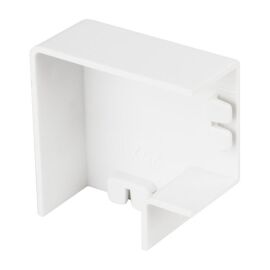 Поворот на 90 град. 100х60мм, белый, уп.2шт, EKF Plast abw-100-60x2