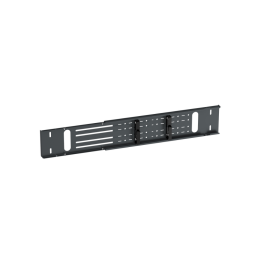 Органайзер горизонтальный 19", 1000-1200мм, черный, LINEA S, ITK LS-CO05-H-A