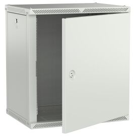 Шкаф настенный 19", 12U, 600х450мм, металл. дверь, серый, LINEA W, ITK LWR3-12U64-MF-2