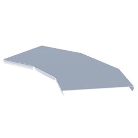 Крышка на угол 45 град. гориз. лестн. 100 мм HDZ EKF                                                