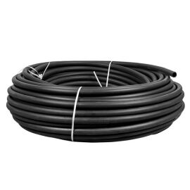 Труба ПНД гладкая жесткая, d32мм, черная, уп.100м, EKF Plast tpndg-32