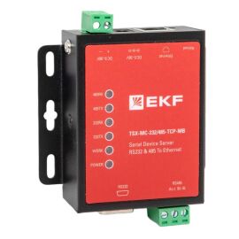 Преобразователь RS-232/485 в Ethernet, Modbus TCP/RTU/ASCII TSX EKF                                 