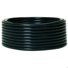 Труба ПНД гладкая жесткая, d50мм, черная, уп.100м, EKF Plast tpndg-50