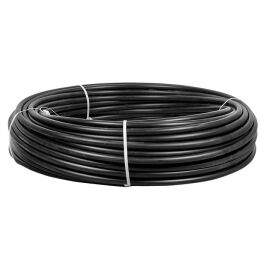 Труба ПНД гладкая жесткая, d20, черная, уп.100м, EKF Plast tpndg-20