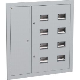 Корпус металлический ЩЭ-8-Э 36 IP31 (слаботочный отсек слева) LIGHT IEK