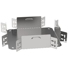 Крестовина 80х100мм, IEK ES3-KR-080-100-06