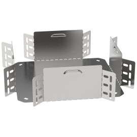 Крестовина 100х100мм, IEK ES3-KR-100-100-06