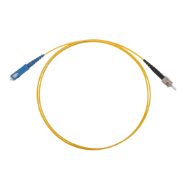 Шнур оптический SC/UPC-ST/UPC, SM, 1м, Simplex, желтый, ССД 130201-03524