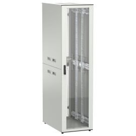 ITK UNITBOX N Шкаф сетевой 19" напольный 47U 600х1000мм стеклянная передняя дверь задняя перфорирова