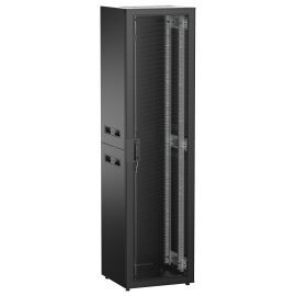 ITK UNITBOX N Шкаф сетевой 19" напольный 47U 600х600мм перфорированная передняя дверь черный