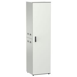 ITK UNITBOX N Шкаф сетевой 19" напольный 47U 600х600мм металлическая передняя дверь серый
