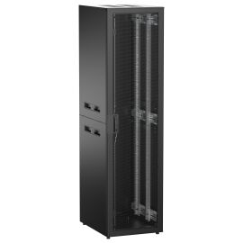 ITK UNITBOX N Шкаф сетевой 19" напольный 47U 600х800мм перфорированная передняя дверь черный