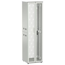 ITK UNITBOX N Шкаф сетевой 19" напольный 47U 600х600мм двери перфорированная металлическая двустворч