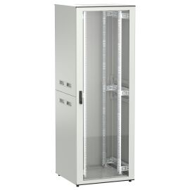 ITK UNITBOX N Шкаф сетевой 19" напольный 47U 800х800мм стеклянная передняя дверь задняя металлическа