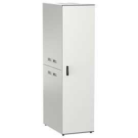 ITK UNITBOX N Шкаф сетевой 19" напольный 47U 600х1000мм металлическая передняя дверь серый
