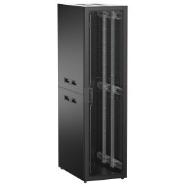 ITK UNITBOX N Шкаф сетевой 19" напольный 47U 600х1000мм перфорированная передняя дверь черный