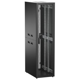ITK UNITBOX N Шкаф сетевой 19" напольный 47U 600х1000мм перфорированные двери черный