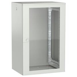 ITK UNITBOX W Шкаф настенный 18U 600х450мм дверь стеклянная серый