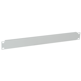 Фальшпанель 19", 1U, серая, ITK FP35-01UM