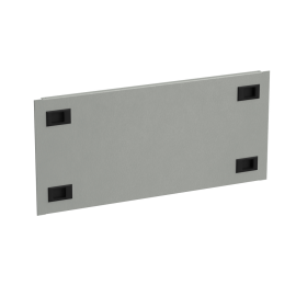 Фальшпанель 19", 5U, крепление на защелках, серая, ITK ZP-FP35-05U-H-G3-R