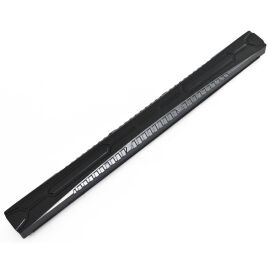 Фальшпанель 19", 1U, пластиковая, черная, Hyperline BPP-1-RAL9005