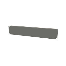 Фальшпанель 19", 2U, серая, Hyperline BPV-2-RAL7035