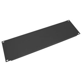 Фальшпанель 19", 3U, черная, Cabeus SH-J019-3U-BK