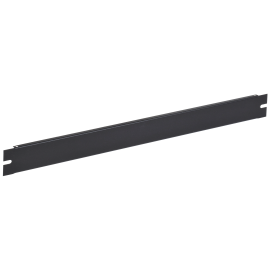 Фальшпанель 19", 1U, крепление на винтах, черная, ITK ZP-FP05-01U-H-G1