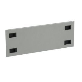 Фальшпанель 19", 4U, крепление на защелках, серая, ITK ZP-FP35-04U-H-G3-R
