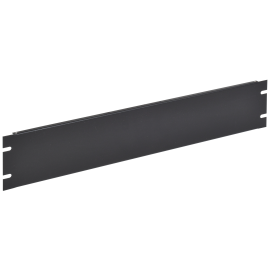 Фальшпанель 19", 2U, крепление на винтах, черная, ITK ZP-FP05-02U-H-G1