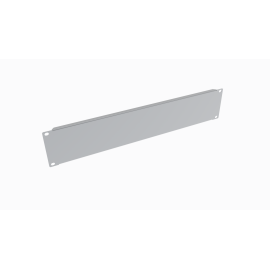 Фальшпанель 19", 2U, серая, DANNMAN 4002037