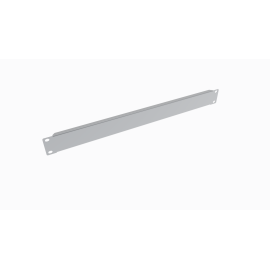 Фальшпанель 19", 1U, серая, DANNMAN 4001037