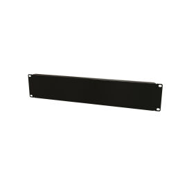 Фальшпанель 19", 2U, черная, Hyperline BPV-2-RAL9005