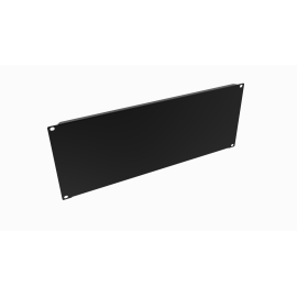 Фальшпанель 19", 4U, черная, DANNMAN 4004039