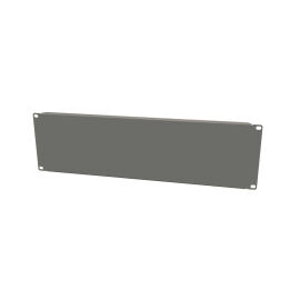 Фальшпанель 19", 3U, серая, Hyperline BPV-3-RAL7035