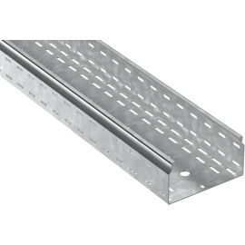 Лоток перфорированный 100х200х2500х1,5мм, HDZ, IEK CLP10-100-200-150-D25-HDZ
