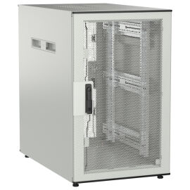 Шкаф напольный 19", 18U, 600х1000мм, перф. двери, серый, UNITBOX N, ITK UBN35-18U61-PP