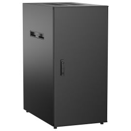 Шкаф напольный 19", 24U, 600х1000мм, металл. перед. дверь, черный, UNITBOX N, ITK UBN05-24U61-M