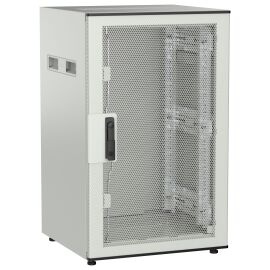 Шкаф напольный 19", 18U, 600х600мм, перф.перед.дверь, серый, UNITBOX N, ITK UBN35-18U66-P