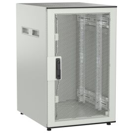 Шкаф напольный 19", 18U, 600х800мм, перф. перед. дверь, серый, UNITBOX N, ITK UBN35-18U68-P