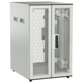 Шкаф напольный 19", 18U, 600х800мм, двуст.перф.дверь, зад.перф., серый, UNITBOX N, ITK UBN35-18U68-2PP