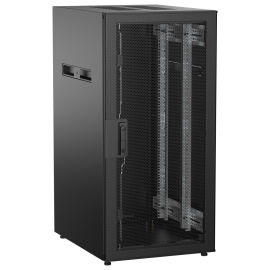 Шкаф напольный 19", 24U, 600х800мм, перф. перед. дверь, черный, UNITBOX N, ITK UBN05-24U68-P